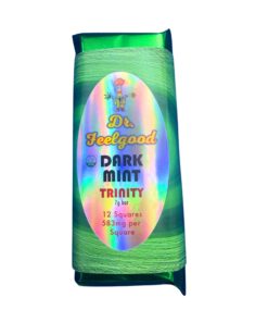 dark chocolate mint 7 gram bar