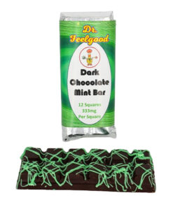 dark chocolate mint bar – 4g