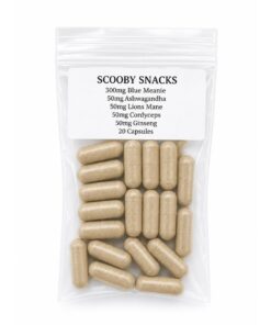 scooby snacks x 20 capsules
