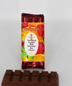 strawberry sunshine milk chocolate bar 4g
